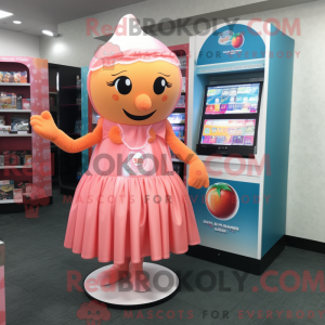 Peach Gumball Machine...