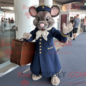 Navy Rat Maskottchen Kostüm...