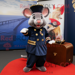 Navy rotte maskot kostume...