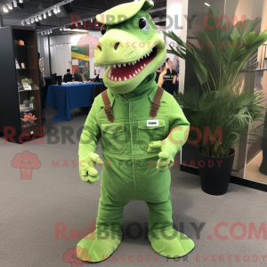 Limegrøn T Rex...