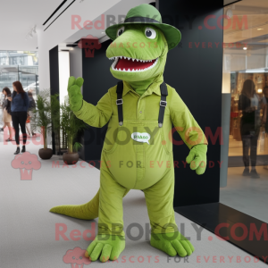 Limegrønn T Rex...