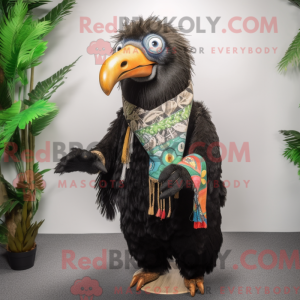 Black Kiwi mascot costume...