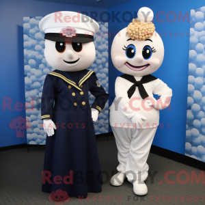 Maskotdraktfigurat Navy...