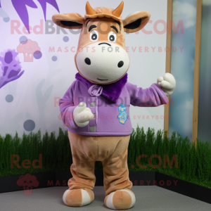 Lavender Jersey Cow...