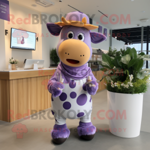 Lavender Jersey Cow...