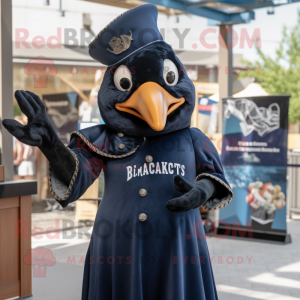 Navy Blackbird mascotte...