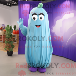 Sky Blue Eggplant mascot...