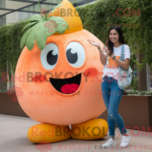 Peach Lasagna mascot...
