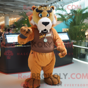 Brown Saber-Toothed Tiger...