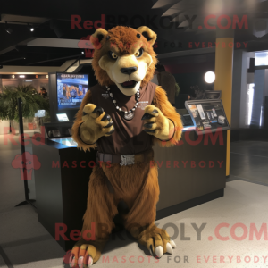 Brown Saber-Toothed Tiger...