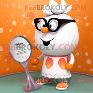 Peach Onion mascot costume...