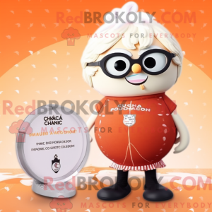 Peach Onion mascot costume...
