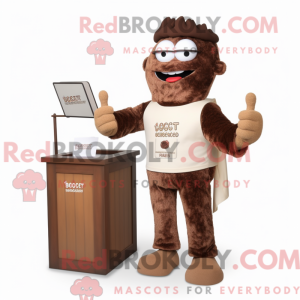 Maskottchenkostüm Brown...