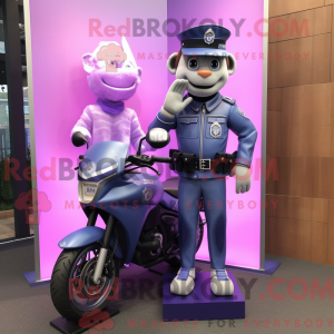 Lavender Police Officer...