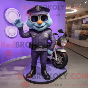 Lavendel politibetjent...