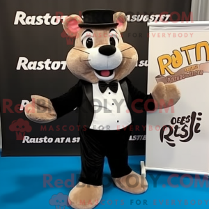 Rustrotte-maskotdraktfigur...