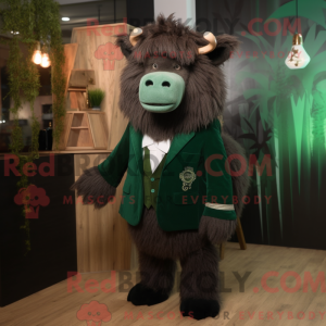 Forest Green Yak mascot...