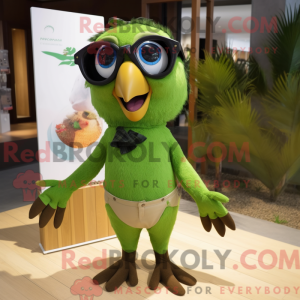 Postava maskota Olive...