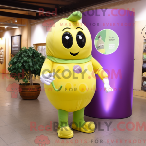 Citrongul Grape maskot...