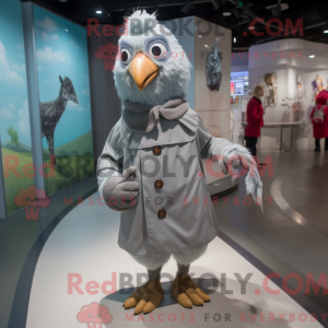Gray Hens mascot costume...