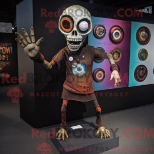 Rust Undead mascot costume...