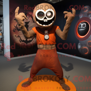 Rust Undead mascot costume...