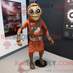 Rust Undead mascot costume...