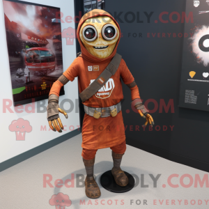 Rust Undead mascottekostuum...