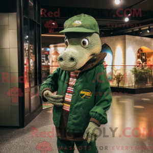 Crocodile mascot costume...