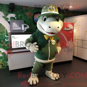 Crocodile mascot costume...