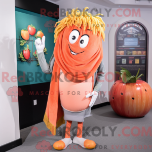 Maskottchenkostüm Peach...