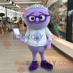 Lavender Candy mascot...