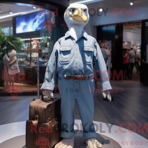 Albatross-maskotdraktfigur...