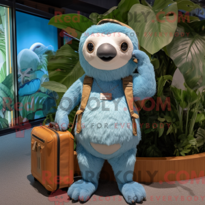 Maskotka Cyan Sloth w...