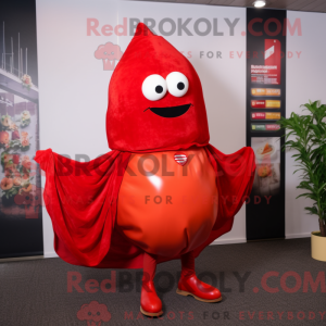 Maskottchenkostüm Roter...