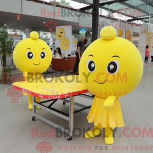 Lemon Yellow Ping Pong...