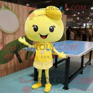 Lemon Yellow Ping Pong...