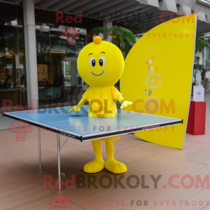 Lemon Yellow Ping Pong...