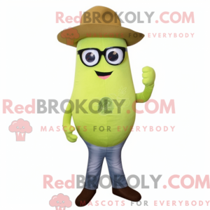 Olive Pear mascot costume...