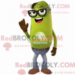 Postava maskota Olive Pear...