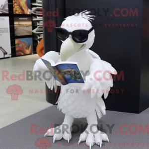 White Archeopteryx mascot...
