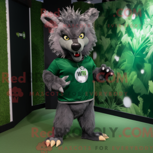 Forest Green Hyæne maskot...
