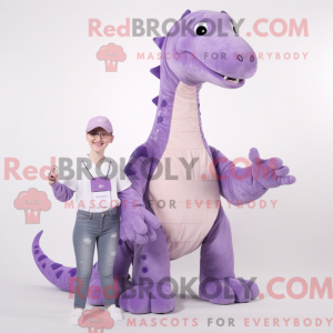 Lavendel Diplodocus máscara...