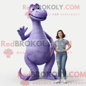 Lavendel Diplodocus máscara...