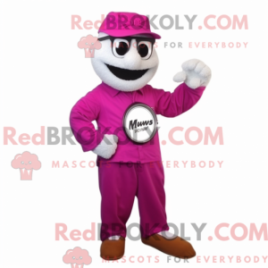 Magenta Wrist Watch mascot...