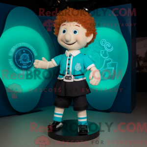 Cyan Irish Dancer máscara...