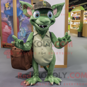 Oliven Chupacabra maskot...