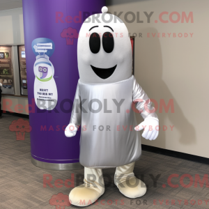 Silver Eggplant mascot...