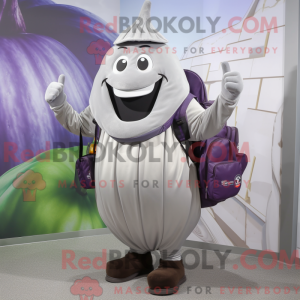 Silver Eggplant mascot...