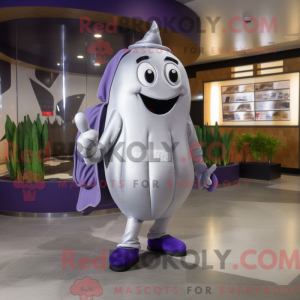 Silver Eggplant mascot...